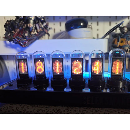 Very cool! IPS RGB Nixie Tube Clock.