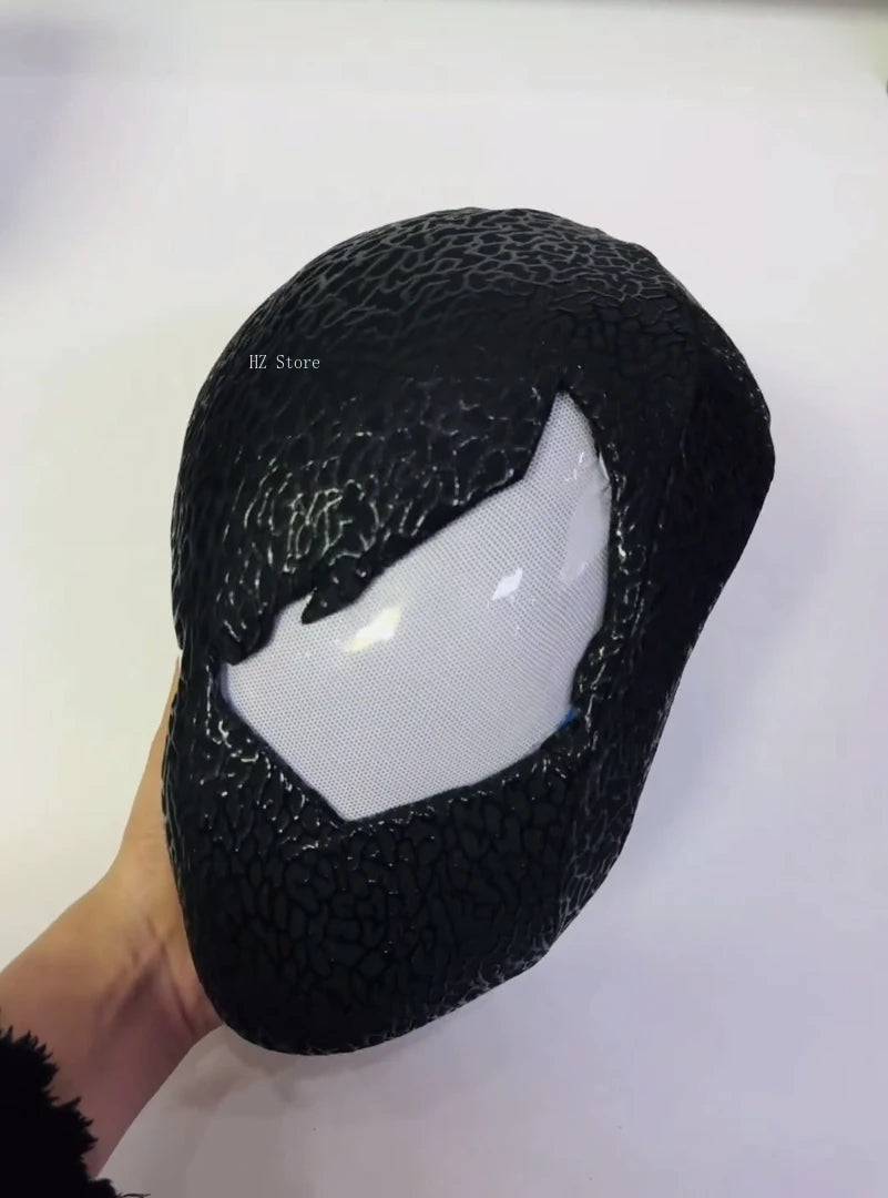 Marvel The Amazing Spider-Man Edward Eddie Brock White Venom Mask.