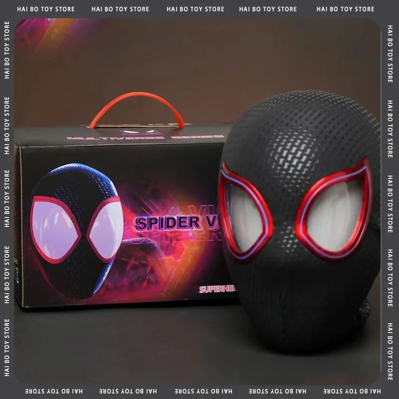 Mascara Miles Morales Spider-Man Headgear Masks.