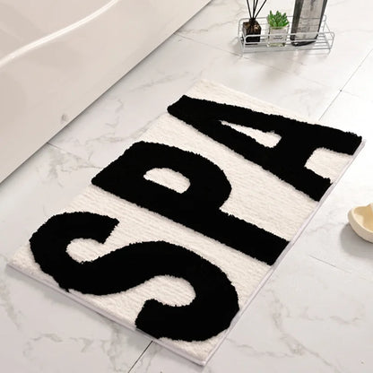 "GET NAKED" Non slip Bathroom Rugs.