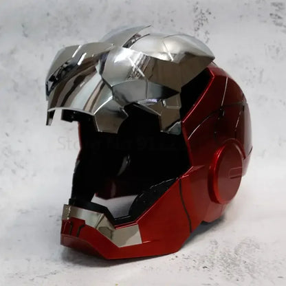 Marvel Iron Man Electric Helmet Multi-piece Voice Controlled.