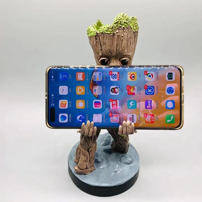 Marvel Superhero Groot PS5 Xbox, GamePad, Mobile and Phone Base Bracket Holder.