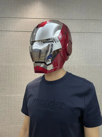 Marvel Iron Man Electric Helmet Multi-piece Voice Controlled.