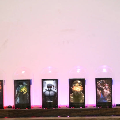 Nixie Tube RGB Digital Led Glow Tube Clock.