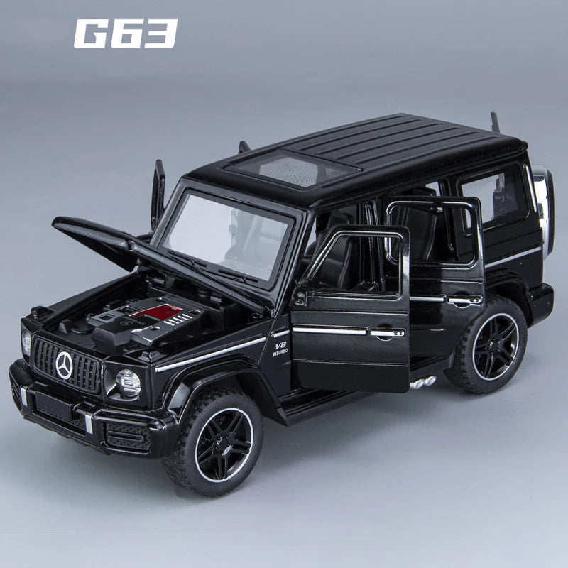 Benz G63 SUV Alloy Model Car Toy.