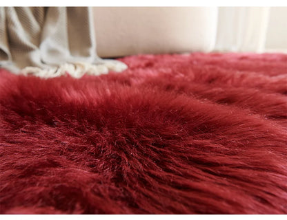 Shaggy Luxurious Fur Rugs.