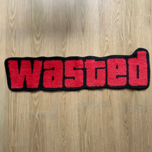 'WASTED" Tufted Rugs.