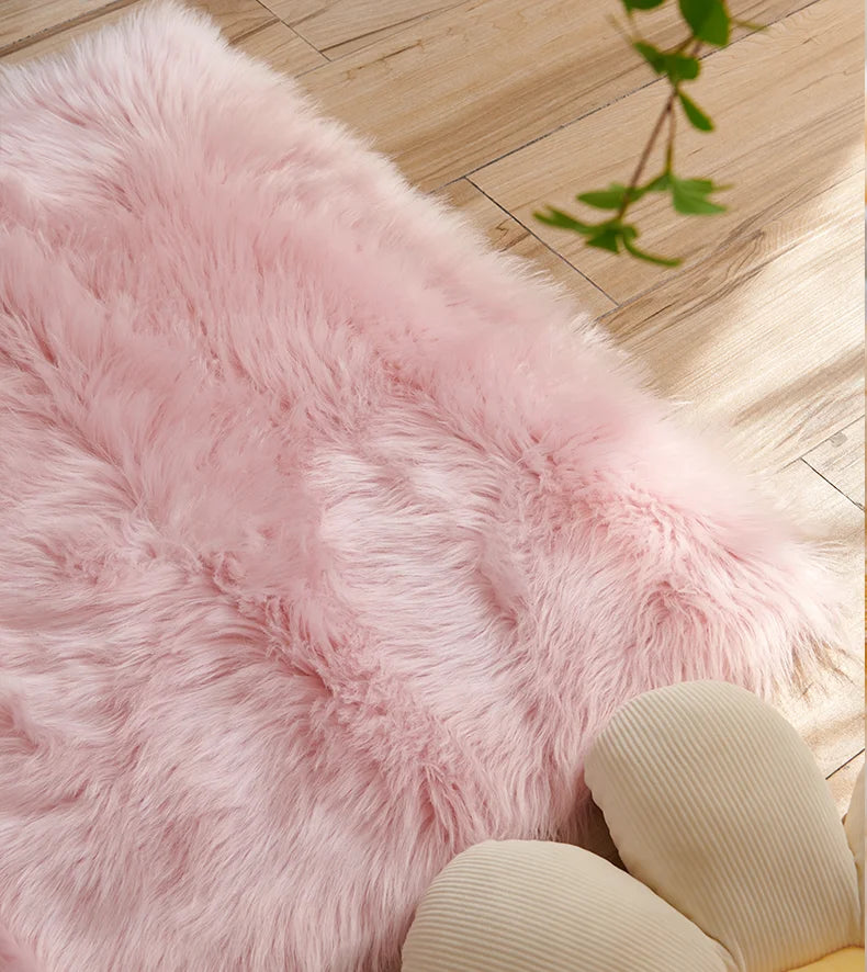 Shaggy Luxurious Fur Rugs.