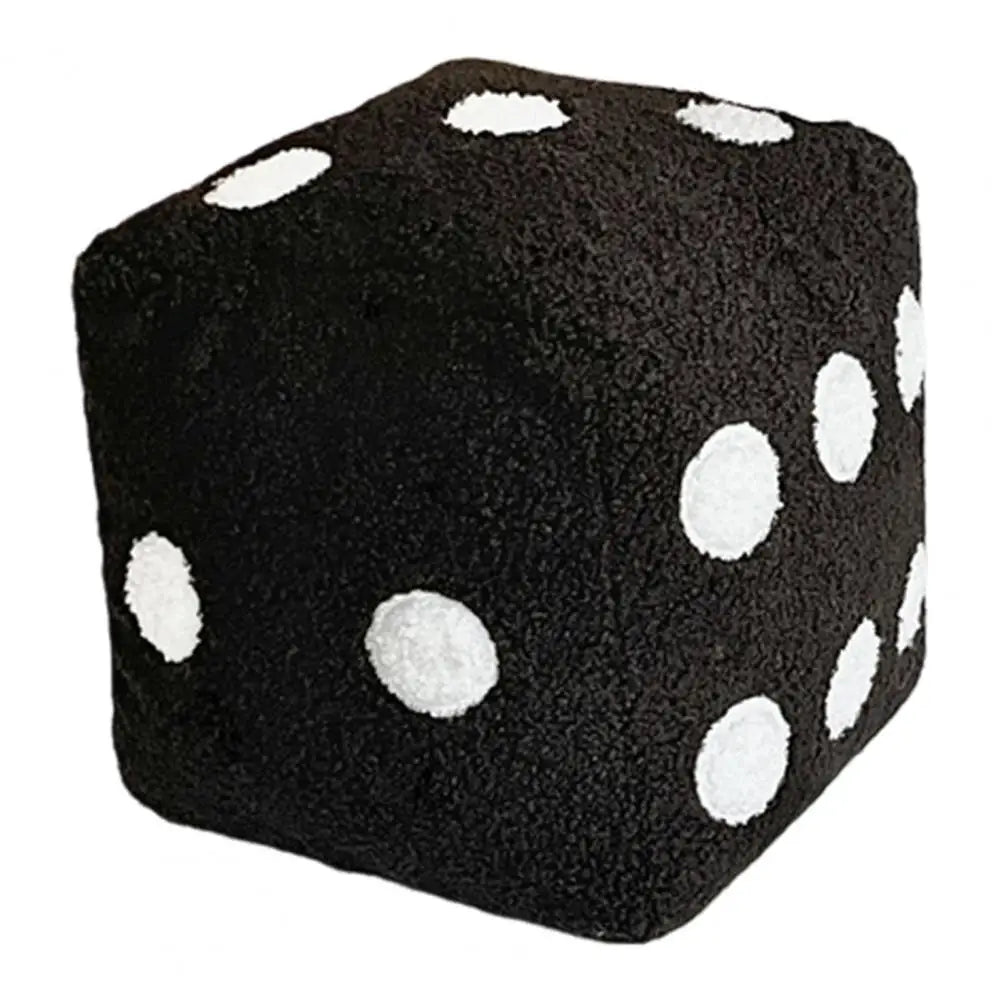 20cm Dice Plush Cubic Cushion Stuffed Pillow Cushion.